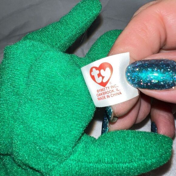 TY Teenie Beanie “Erin the Bear” 1993 - Picture 4 of 6